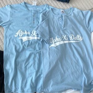 2-pack Alpha Xi Delta Baseball Tees AXiD